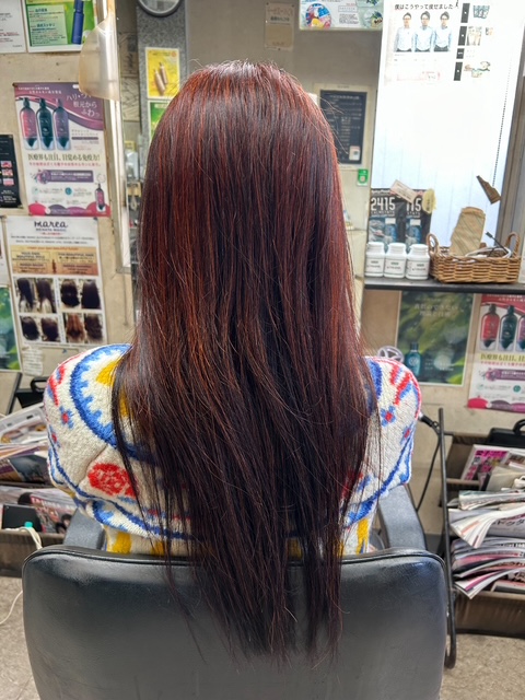 マレーア・レナータ縮毛矯正：ビフォー