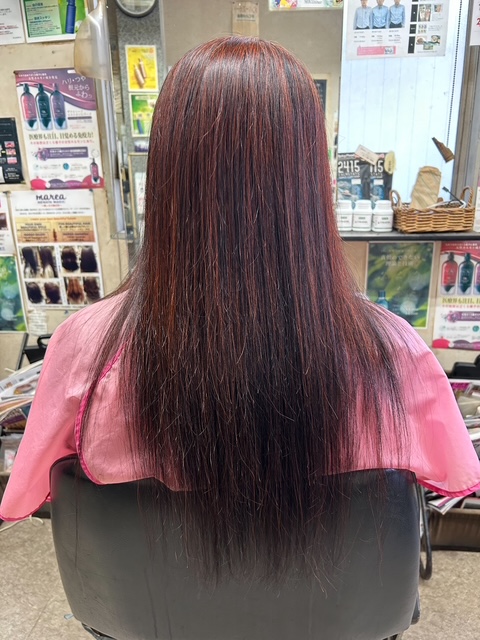 マレーア・レナータ縮毛矯正：アフター