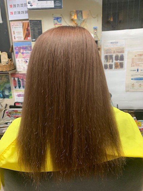 マレーア・レナータ縮毛矯正：アフター