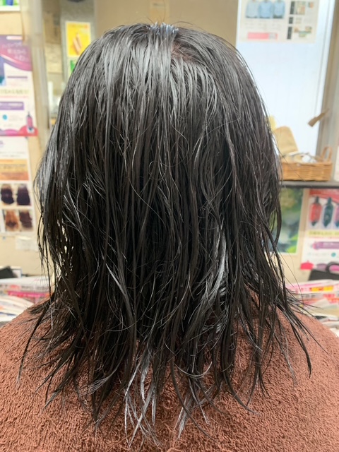 マレーア・レナータ縮毛矯正＆カラー：ビフォー