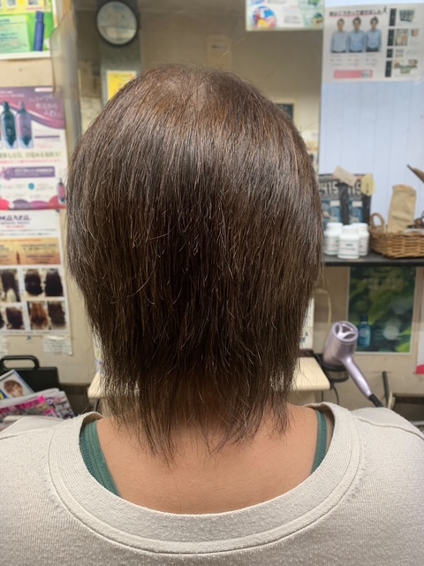 マレーア・レナータ縮毛矯正：アフター